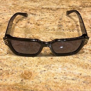 BRAND NEW PHILIPP PLEIN BRAVE SHADE SPP005 57-18-145 COL.0700 SUNGLASSES